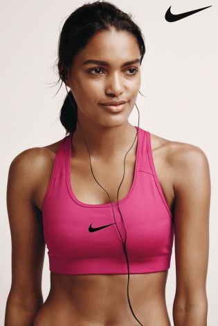 Pink Nike Gym Victory Sports Bra